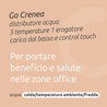 Distributore acqua 3 temperature, 1 erogatore, carica dal basso, controllo touch // NEW