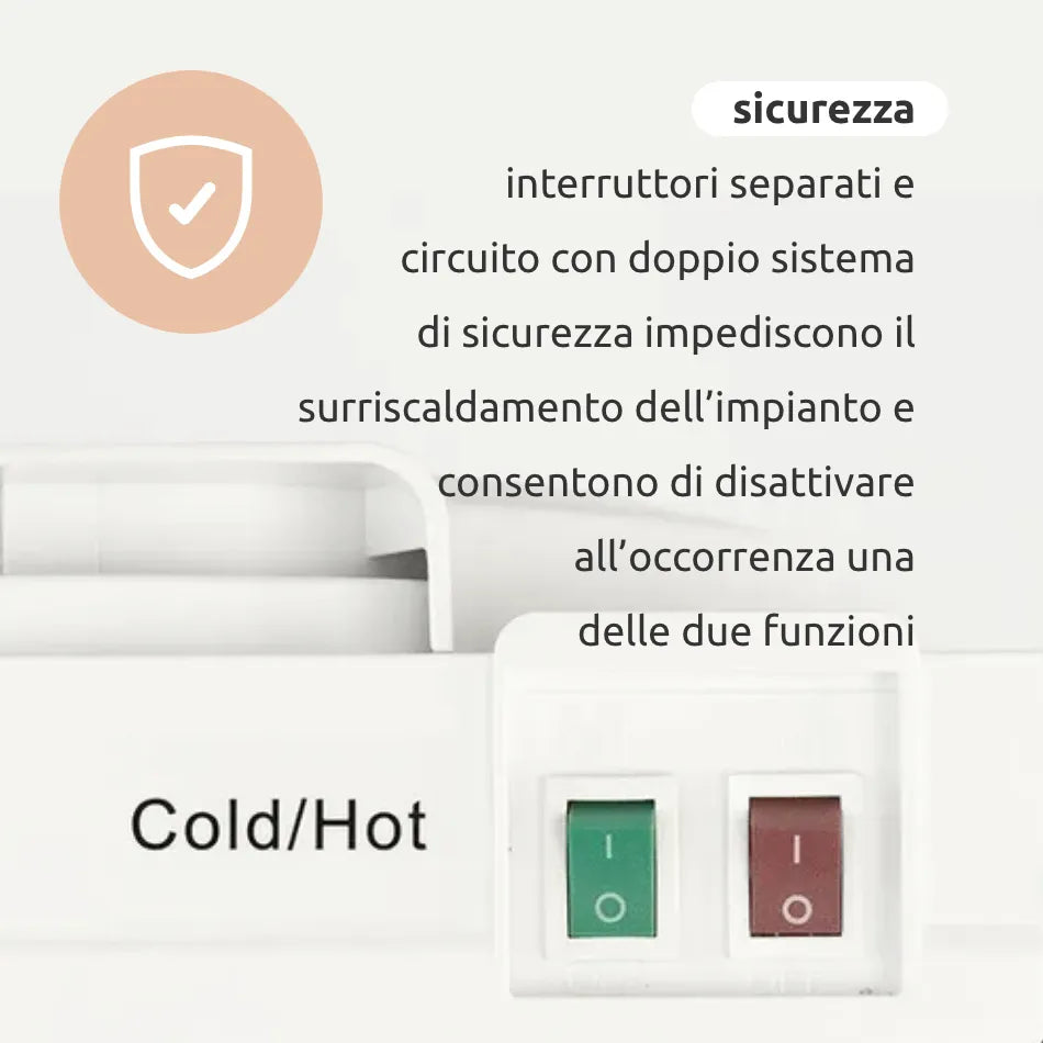 Distributore D'Acqua Calda E Fredda 3 Temperature – 500W/75W, Acciaio Inox 304, Salvaspazio, Adatto A Borracce Da 4,5 A 18,9L