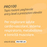 Tapis roulant elettrico entry level prestazioni elevate, Motore DC 2.0 HP, Area corsa 39 x 100cm, Velocità 12,8 km/h, Ammortizzatori antirumore, Pieghevole, Salva spazio // PRO100