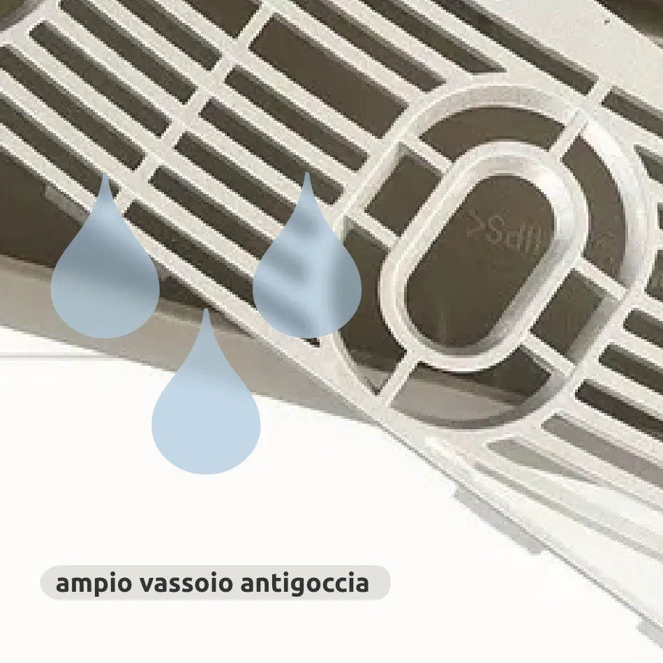 Distributore acqua 2 temperature, 2 erogatori, carica dall’alto // Go Pegea