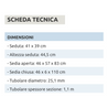 Coppia di sedie pieghevoli da esterno // linea Go Cantelia effetto rattan antracite
