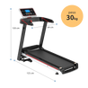 Tapis roulant elettrico entry level prestazioni elevate, Motore DC 2.0 HP, Area corsa 39 x 100cm, Velocità 12,8 km/h, Ammortizzatori antirumore, Pieghevole, Salva spazio // PRO100