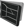 Tavolo rettangolare 180 cm da esterno pieghevole con maniglia // linea Go Cantelia effetto rattan antracite