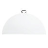 Tavolo rotondo diametro 150 cm da esterno pieghevole con maniglia // linea Go Napea bianco