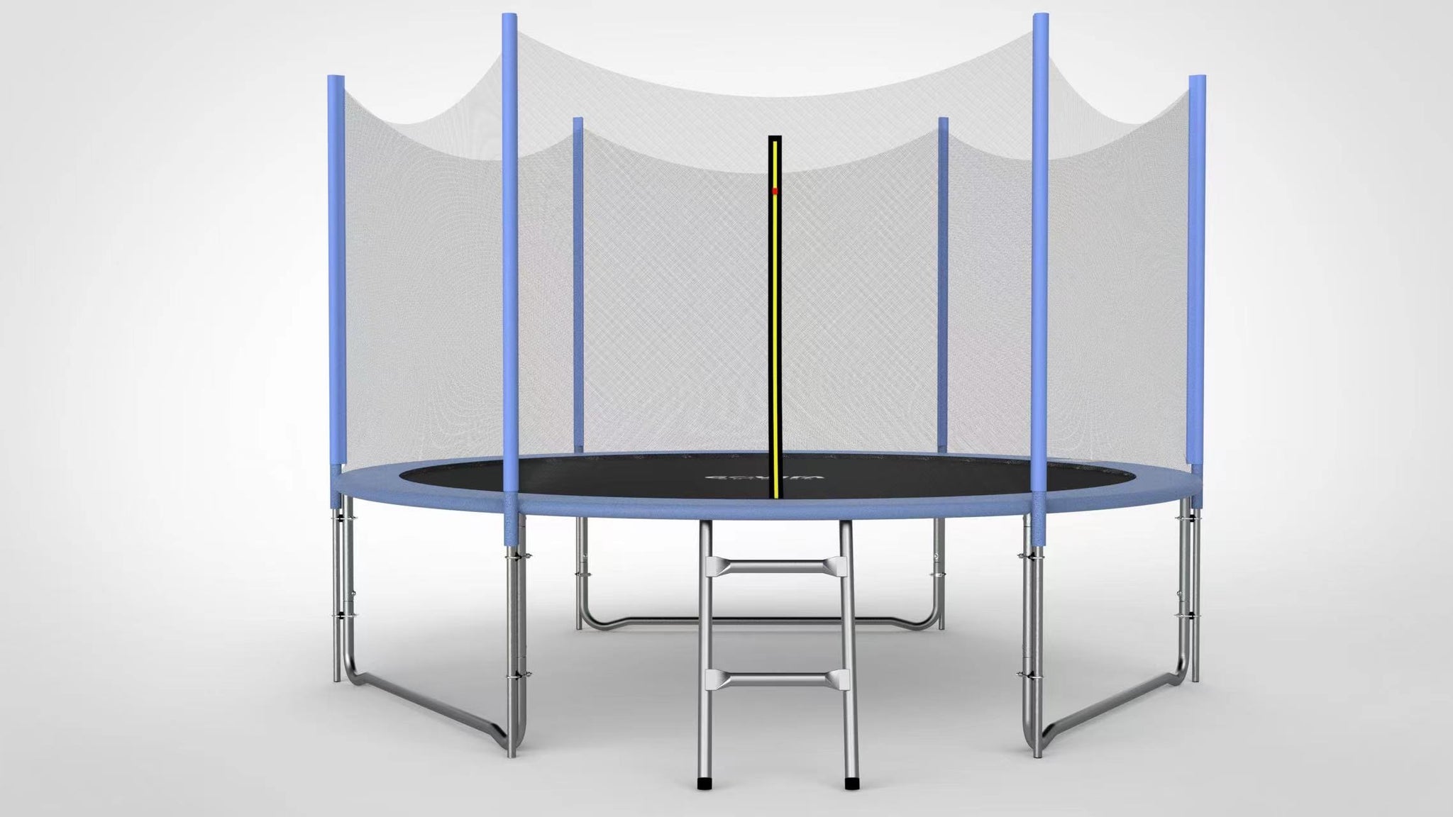 Trampolini Trampolino elastico rotondo da giardino – GOVITA